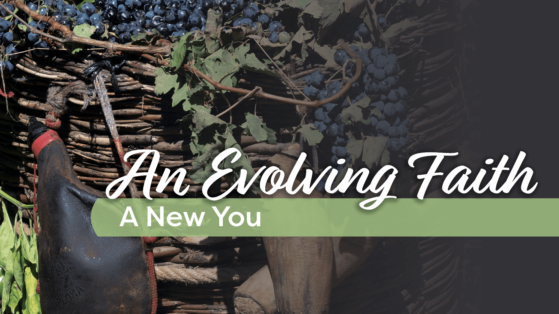 An Evolving Faith Worship Graphic