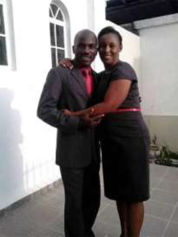 Jorele and his wife, Guerline