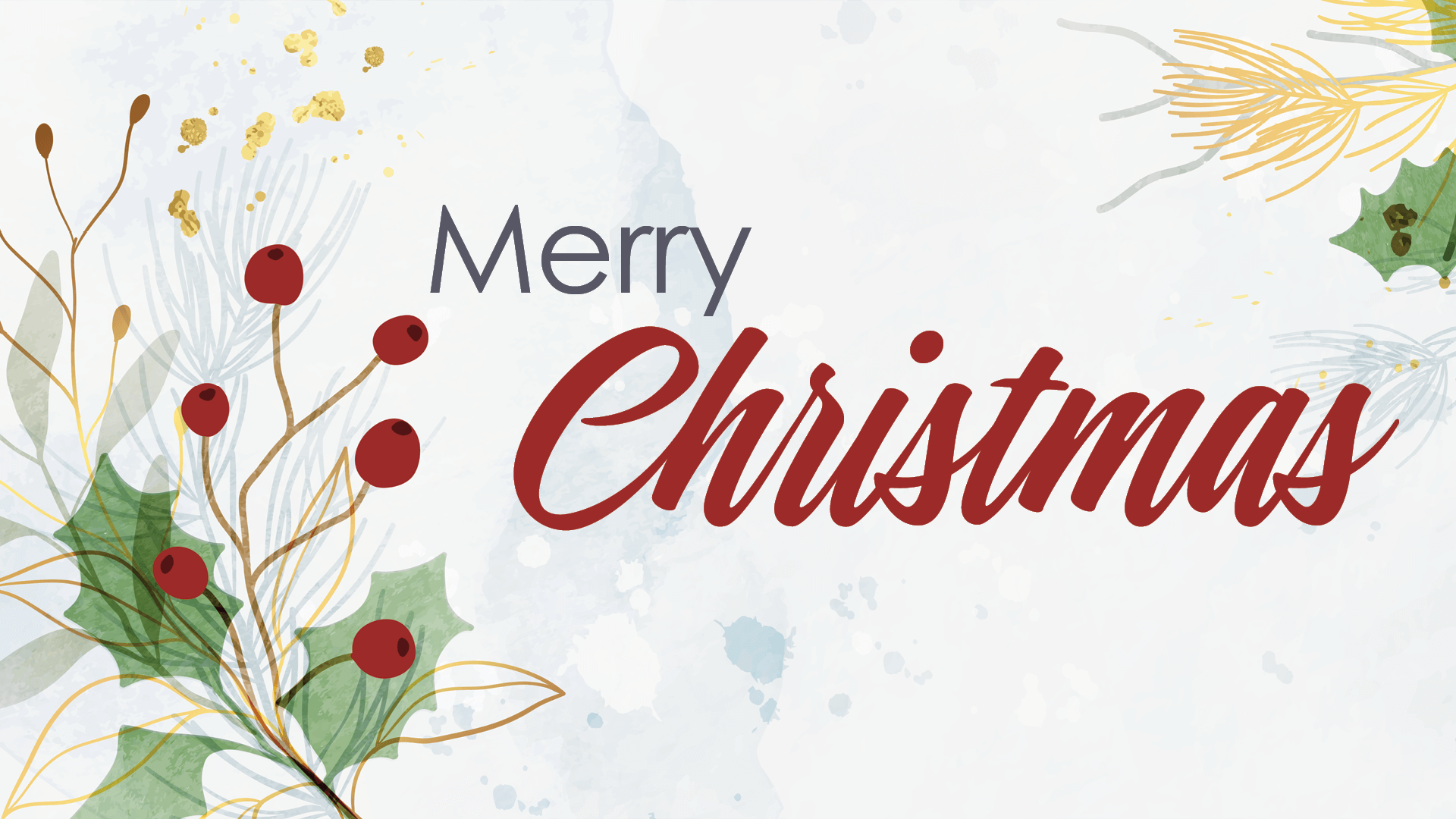 Merry Christmas Worship Slide