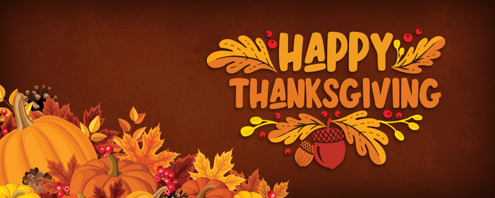 Happy Thanksgiving Worship Graphic