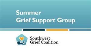 Summer Grief Support Group Event Graphic