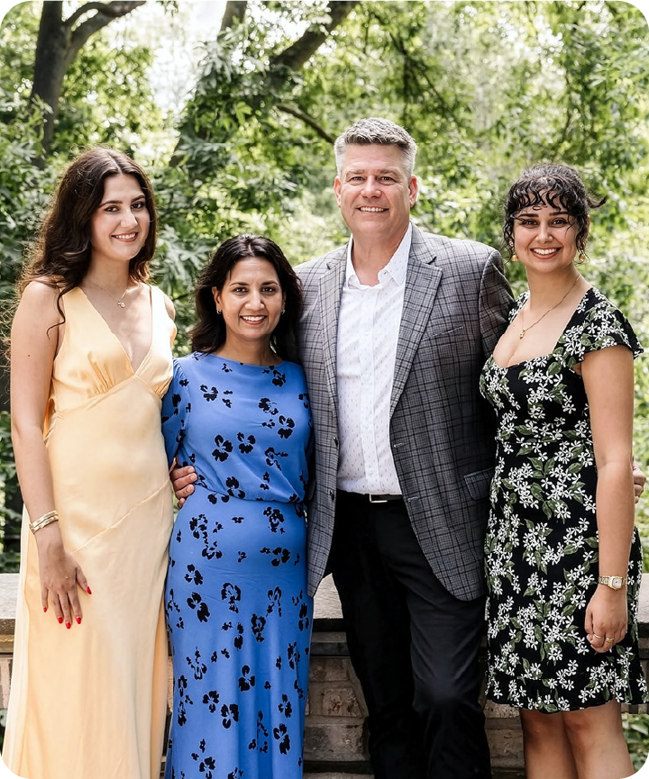 The Gillbertson family