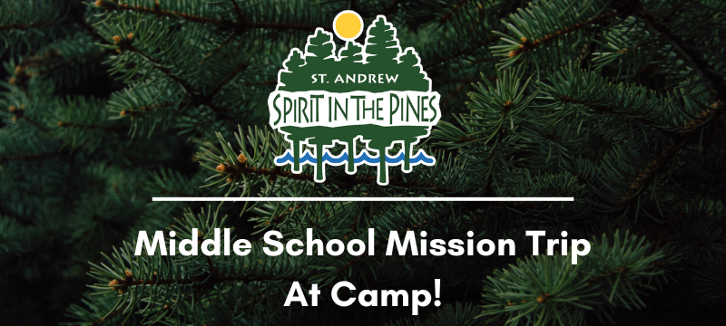 Middle School Mission Trip event graphic