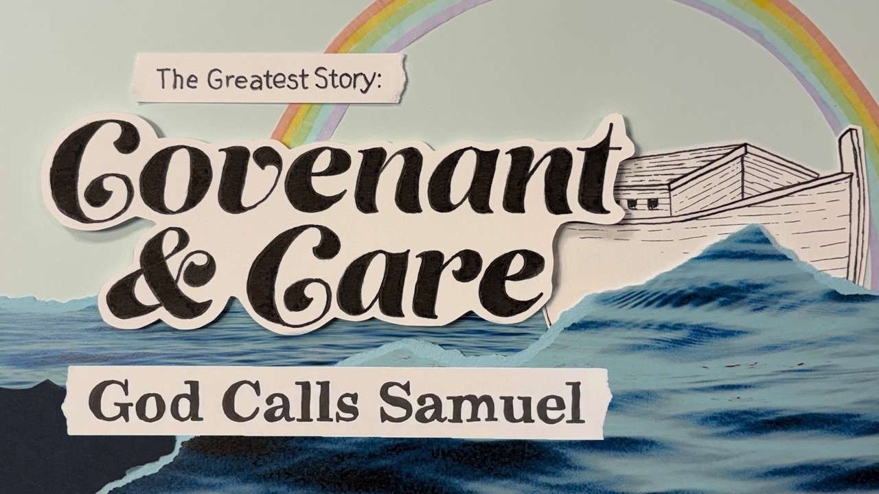 God Calls Samuel worship event graphic