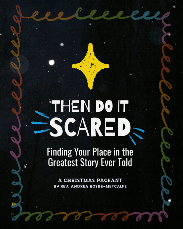 Christmas Program "Then Do It Scared" event graphic