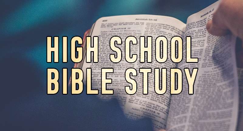 High School Bible Study event graphic